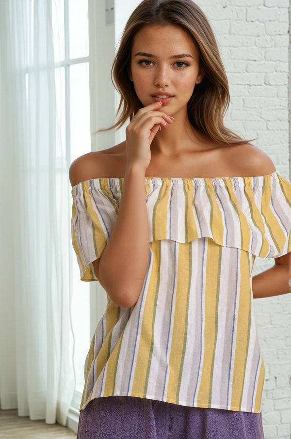Vertical Stripe Top