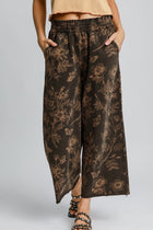 French Terry Floral Pants