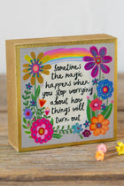Tiny Block Keepsake - Magic Happens