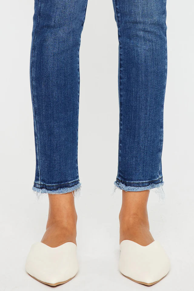 Tatum Mid Rise Ankle Skinny Jeans