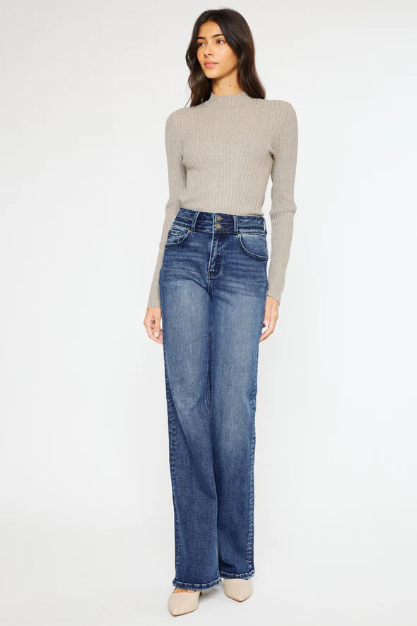 Willow Ultra High Rise Wide Leg Jeans