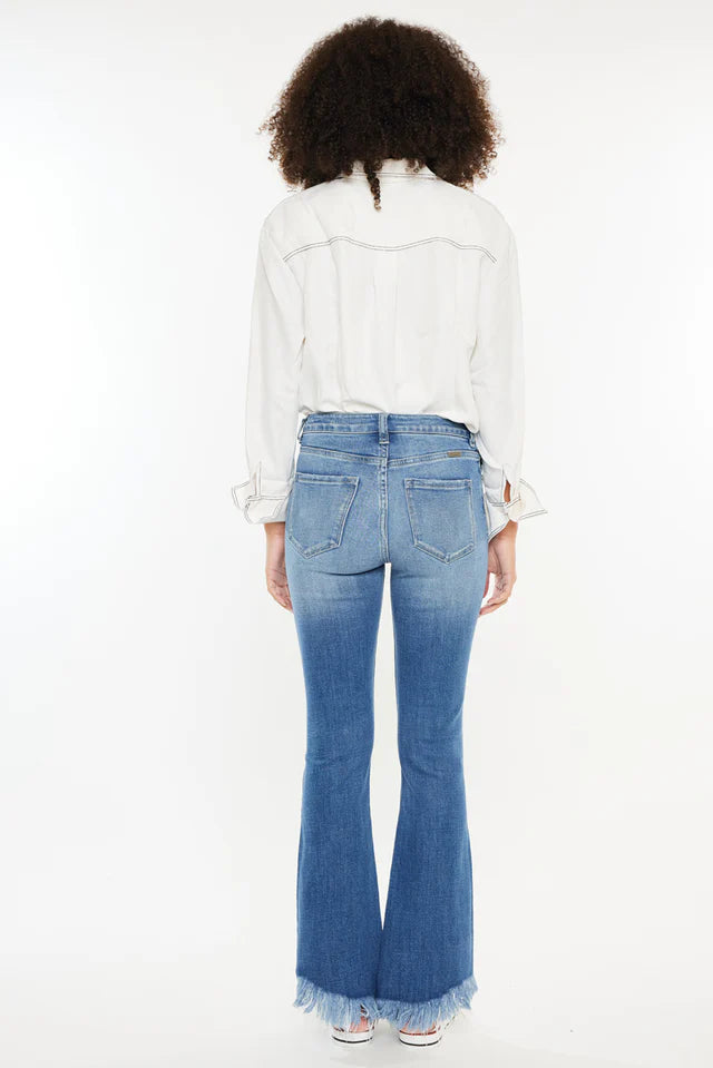 Blaire Fringe Bootcut Jeans