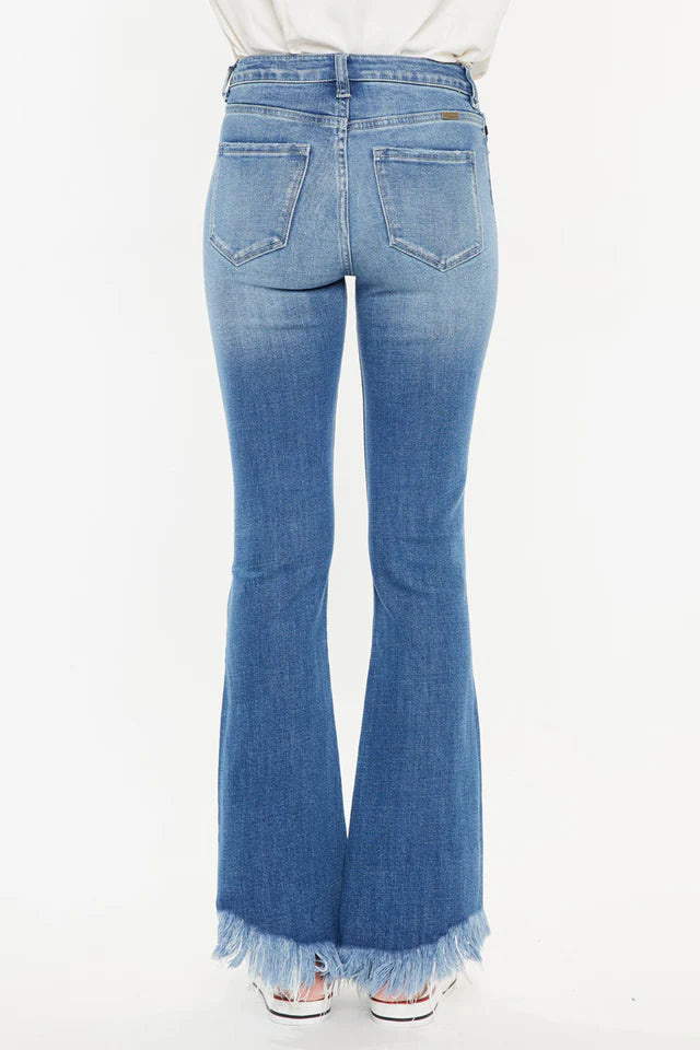 Blaire Fringe Bootcut Jeans