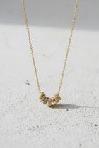 Baguette & Multi Ring Necklace