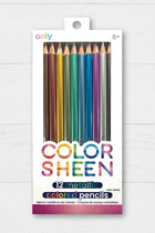 Color Sheen: Metallic Colored Pencils
