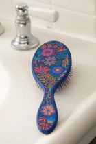 Wet / Dry Detangling Hairbrush - Navy