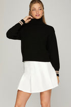 Turtleneck Sweater Top