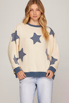 Star Patch Sweatshirt