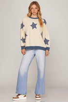 Star Patch Sweatshirt