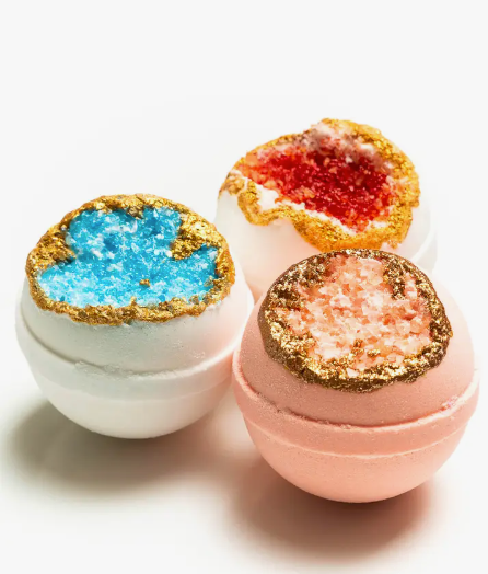 Geode Bath Bomb Set - Focus and Balance