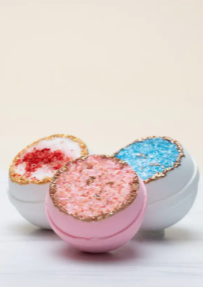 Geode Bath Bomb Set - Focus and Balance