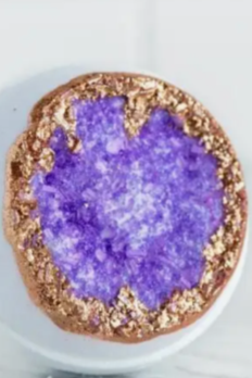 Spring Geode Bath Bomb - Amethyst