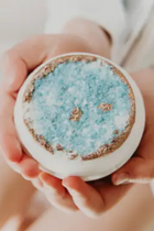 Spring Geode Bath Bomb - Turquoise