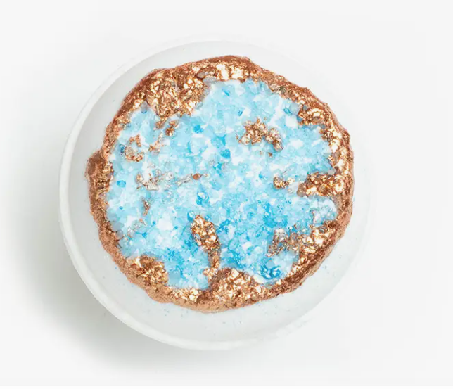 Spring Geode Bath Bomb - Turquoise