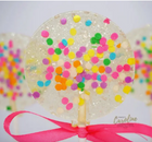 Celebration Sparkle Lollipops - Birthday Cake