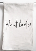 Plant Lady Gift Towel