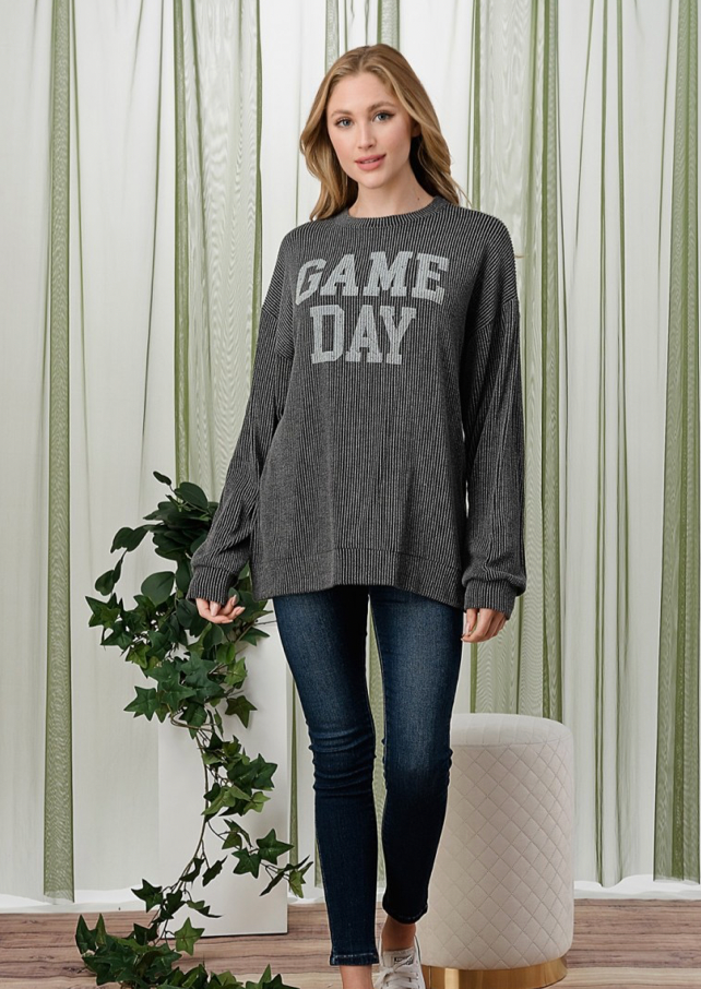 Ribbed Sweatshirt - Game Day