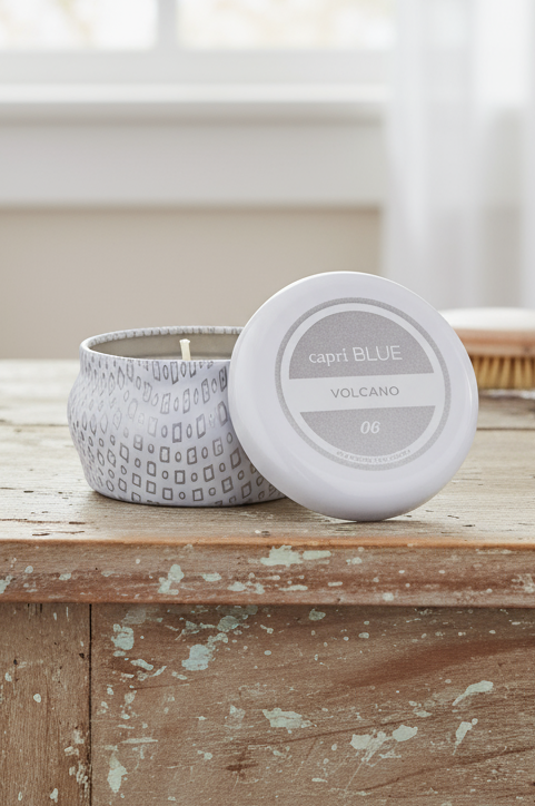 Capri Blue - Volcano White Mini Tin