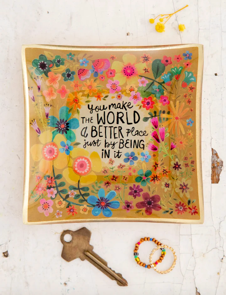 Glass Tray - Make The World Better