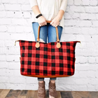 Buffalo Plaid Weekender - 2 colors
