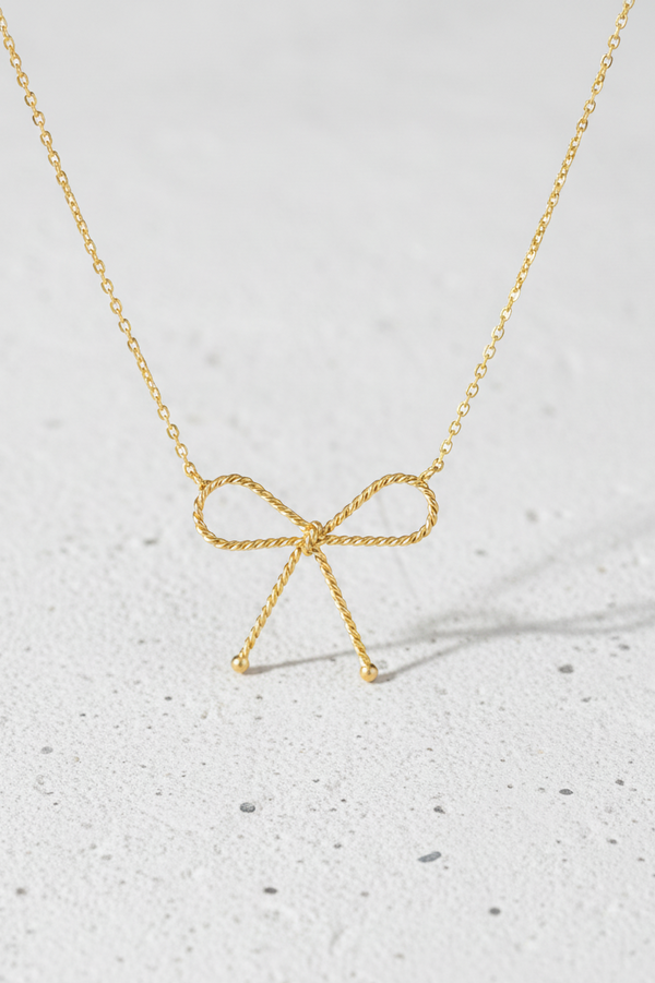 Bow Necklace - 2 Colors