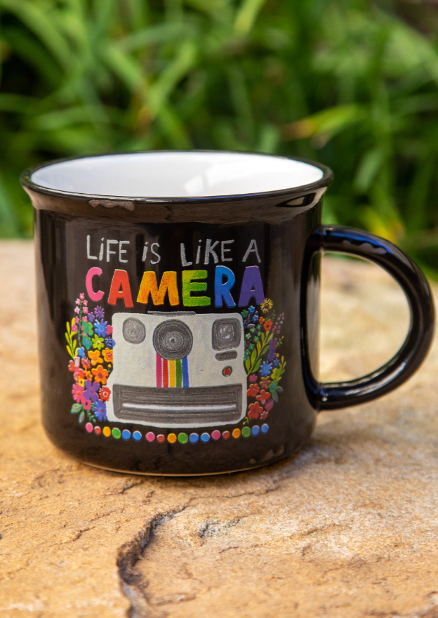 Camp Mug - Life Is Like A Camera