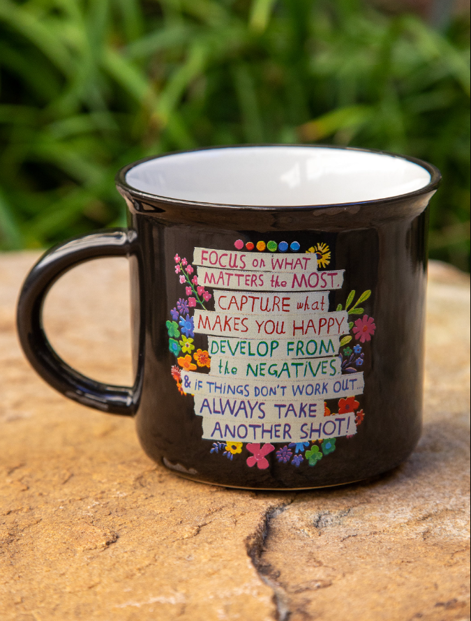 Camp Mug - Life Is Like A Camera