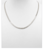 Flat Box Chain Necklace