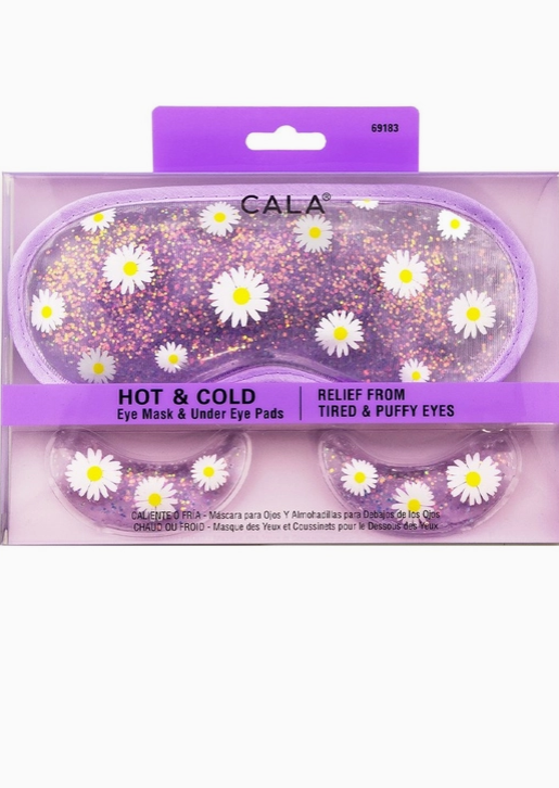 Hot & Cold Eye Mask Set - Daisy