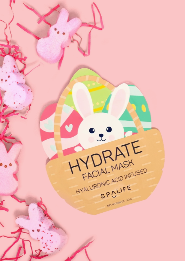 Easter Bunny Hyaluronic Facial Mask