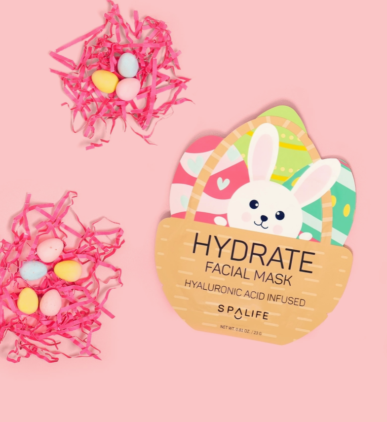 Easter Bunny Hyaluronic Facial Mask
