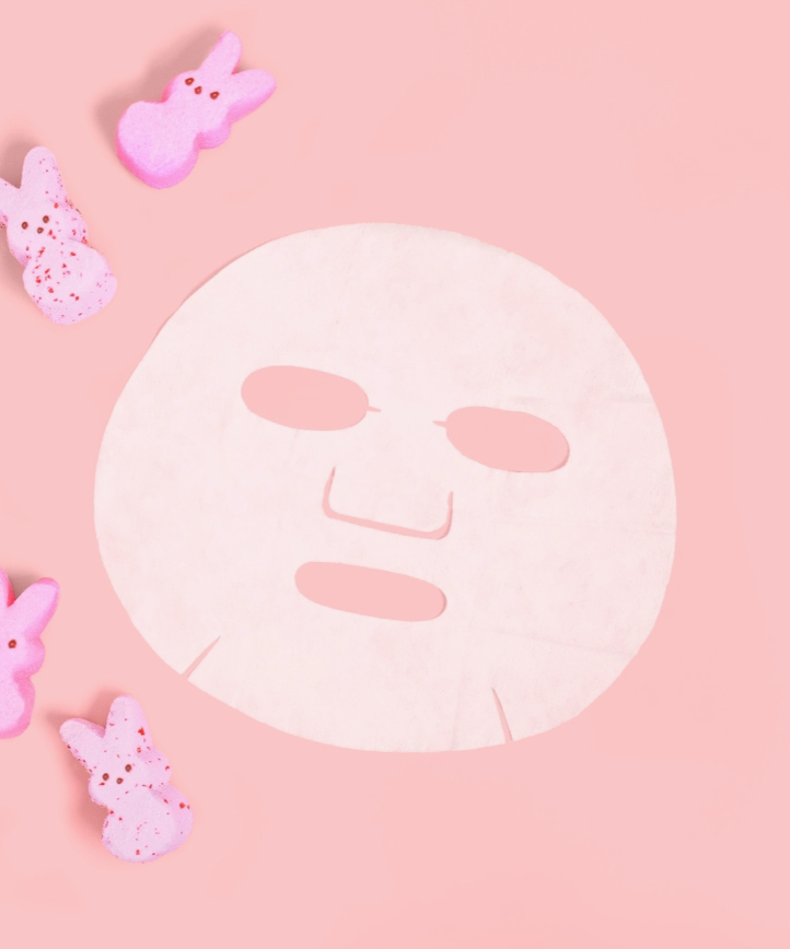Easter Bunny Hyaluronic Facial Mask