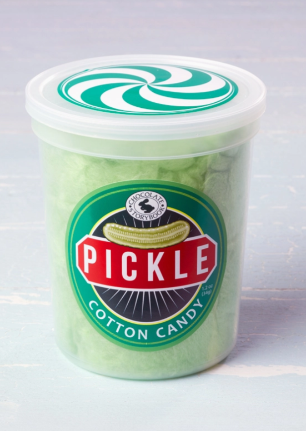 Pickle Cotton Candy