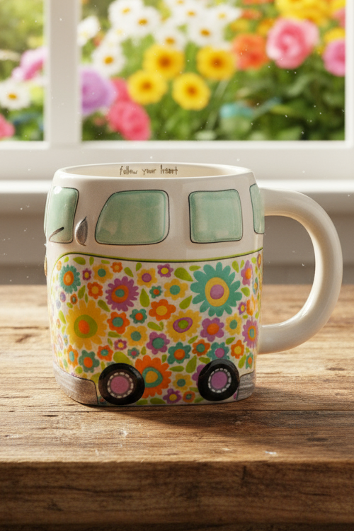 Folk Van Mug