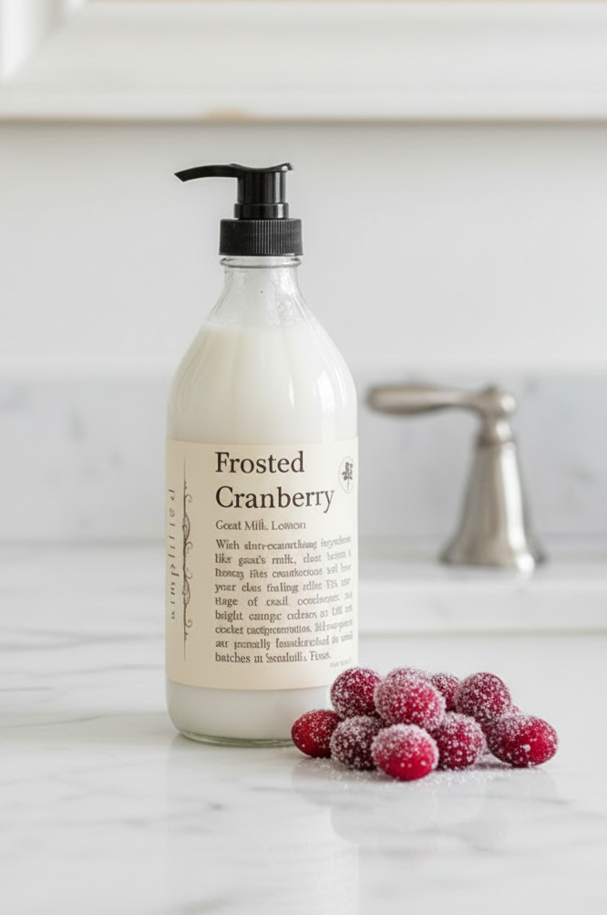 Goat Milk Lotion - Frosted Cranberry 16oz