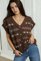 Button-Down Knit Vest