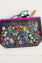 Recycled Zip Pouch - Spread Kindness