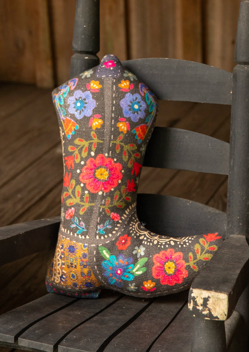 Boho Pillow - Cowboy Boot