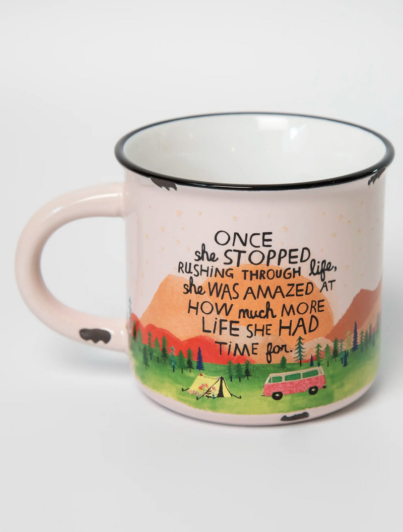Camp Mug - Stopped Rushing