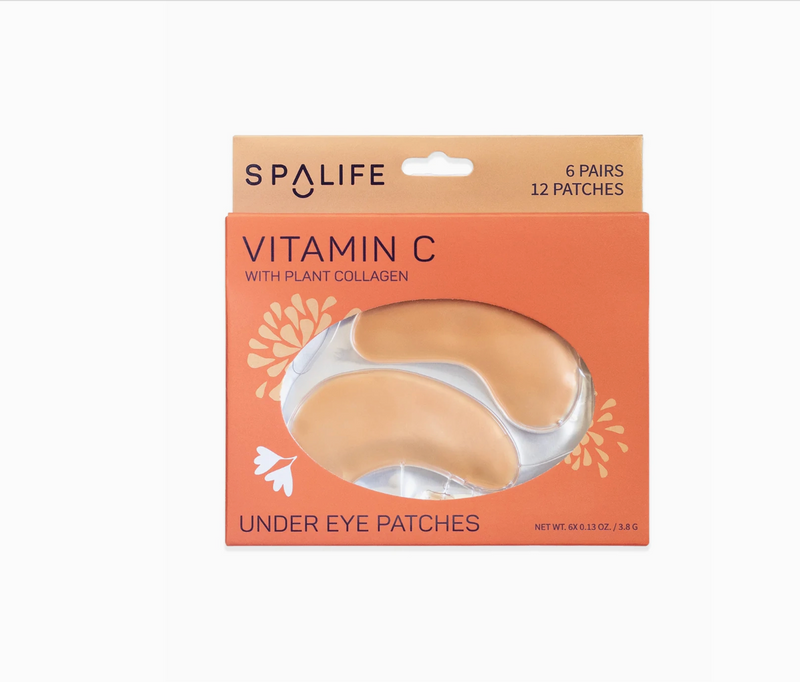 Vitamin C Brightening Under Eye Masks - 8 Pairs