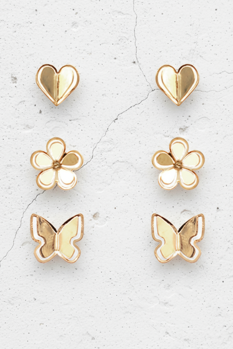 Spring Multi Style Stud Set