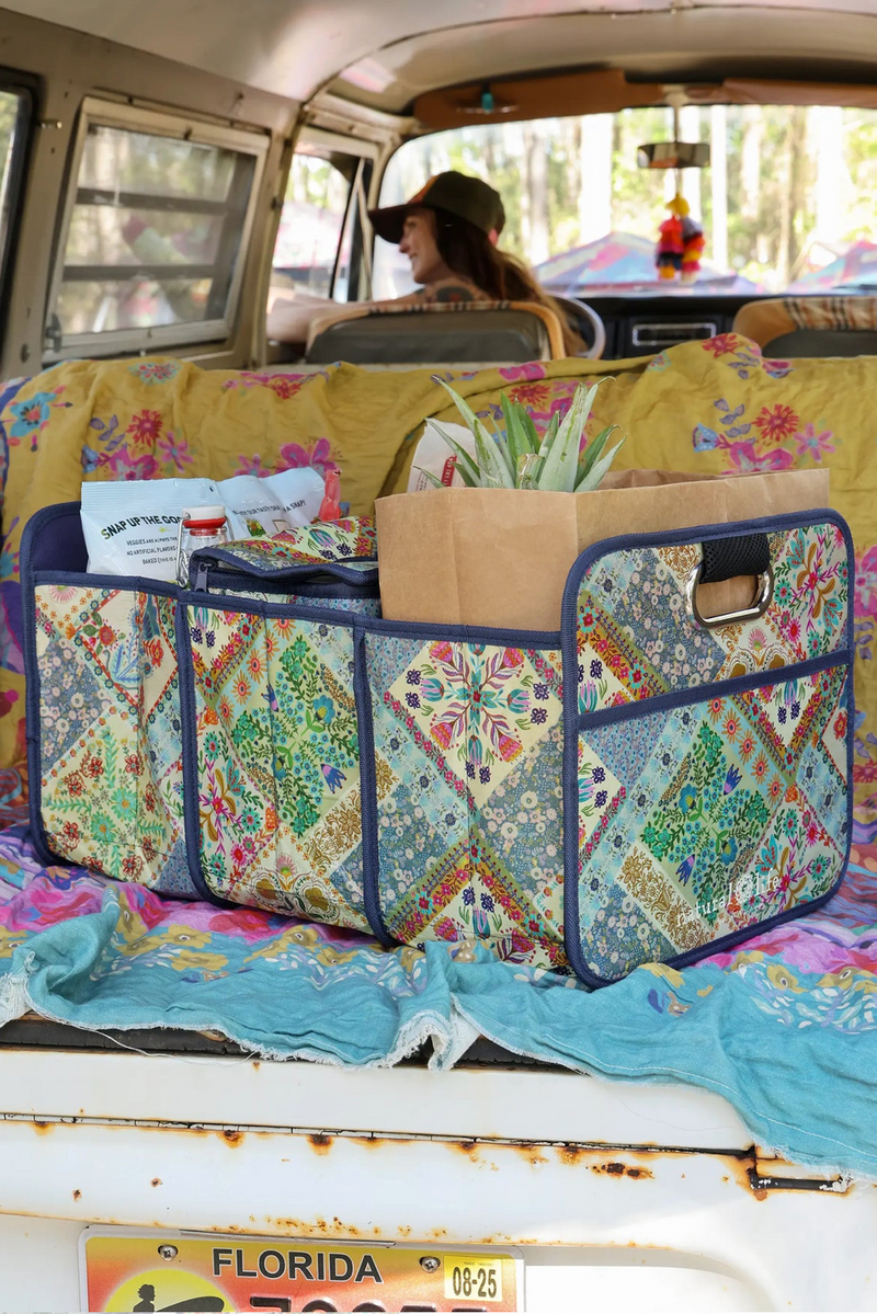 Car Trunk Organizer - Mandala Patch