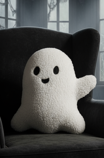 Throw Pillow - Ghost