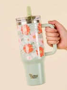 40 oz Sage Bouquet Tumbler