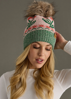 Light Pink Cherry Hat