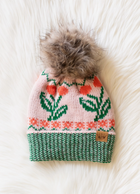 Light Pink Cherry Hat