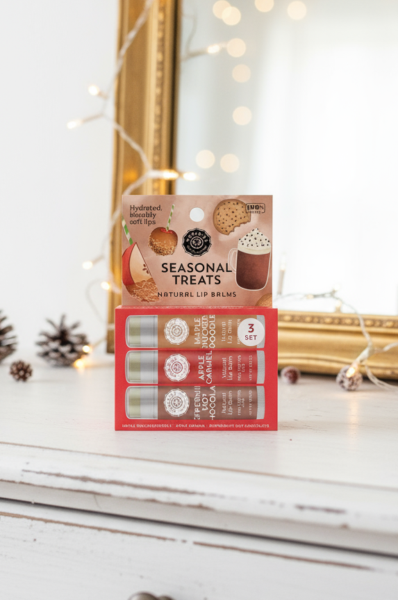 Seasonal Treats Lip Balm Trio - Set of 3