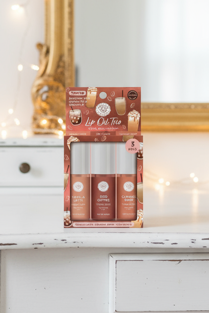 Lip Oil Trio - Cafe Collection