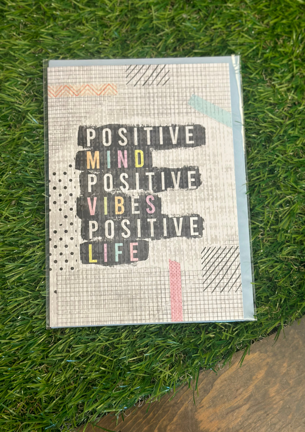 Greeting Card - Positive Vibes