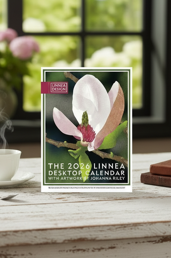 Linnea 2026 Desktop Calendar